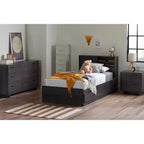 South Shore Fynn 6 Drawer Double Dresser Gray Oak: Laminated Particle Board, 5-Year Warranty, Anti-Tip Hardware