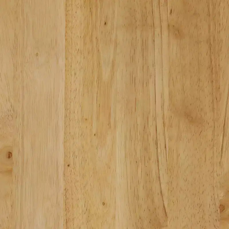 Scrivania Boho scanalata in legno con cassetto e scomparto aperto, Marrone Naturale – Superficie impiallacciata, Struttura in legno, 78,7 cm A x 109,2 cm L x 61 cm P