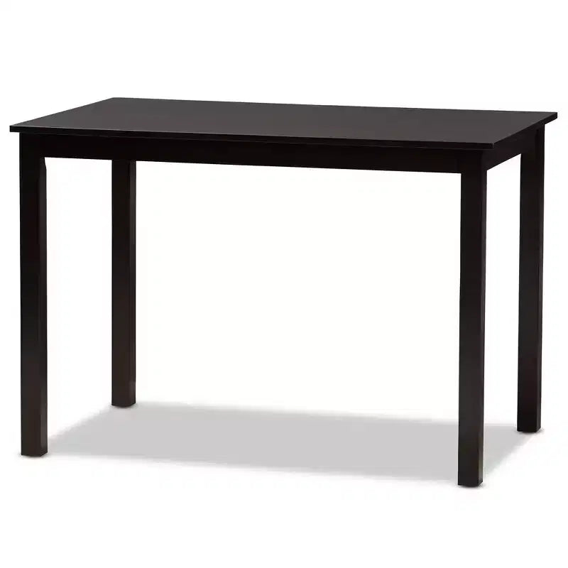 Modern Wood 43-Inch Dining Table