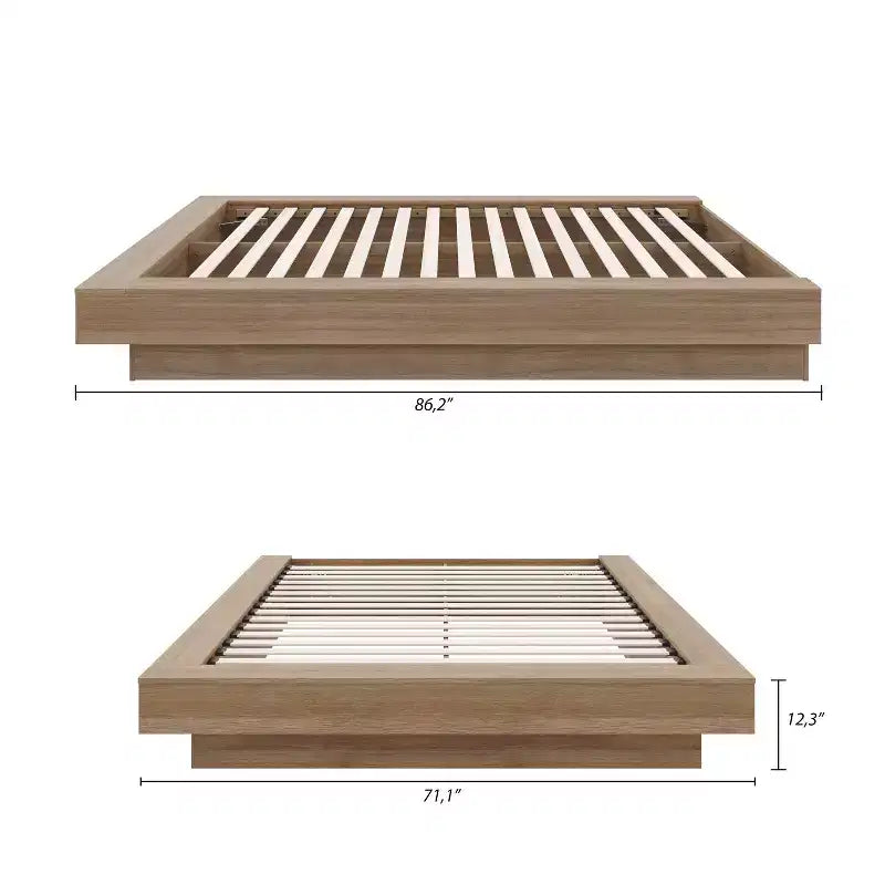 Letto a piattaforma Queen Size
