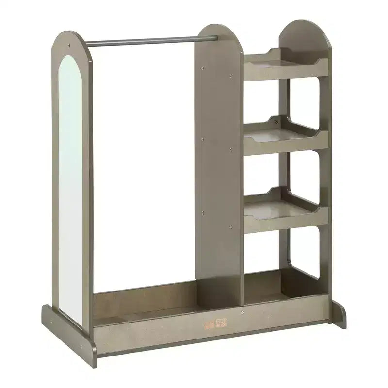 ECR4Kids Dress-Up Center with Mirror Costume Organizer, Montessori Furniture