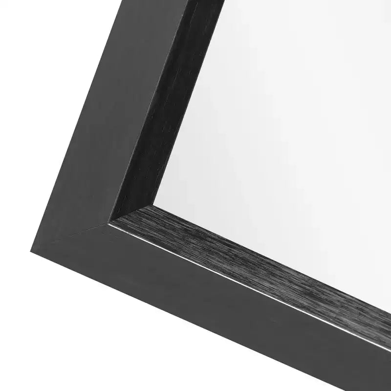 Specchio da parete decorativo rettangolare con cornice moderna in metallo