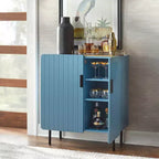 Mobile Buffet a 2 Ante con Scanalature Frontali