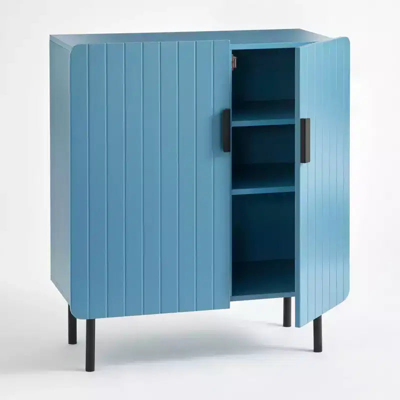 Mobile Buffet a 2 Ante con Scanalature Frontali