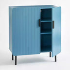 Mobile Buffet a 2 Ante con Scanalature Frontali