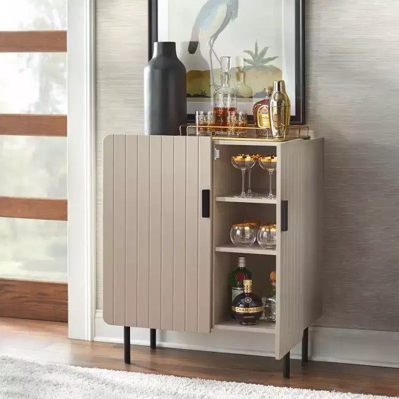 2-Door Channel Front Buffet Cabinet