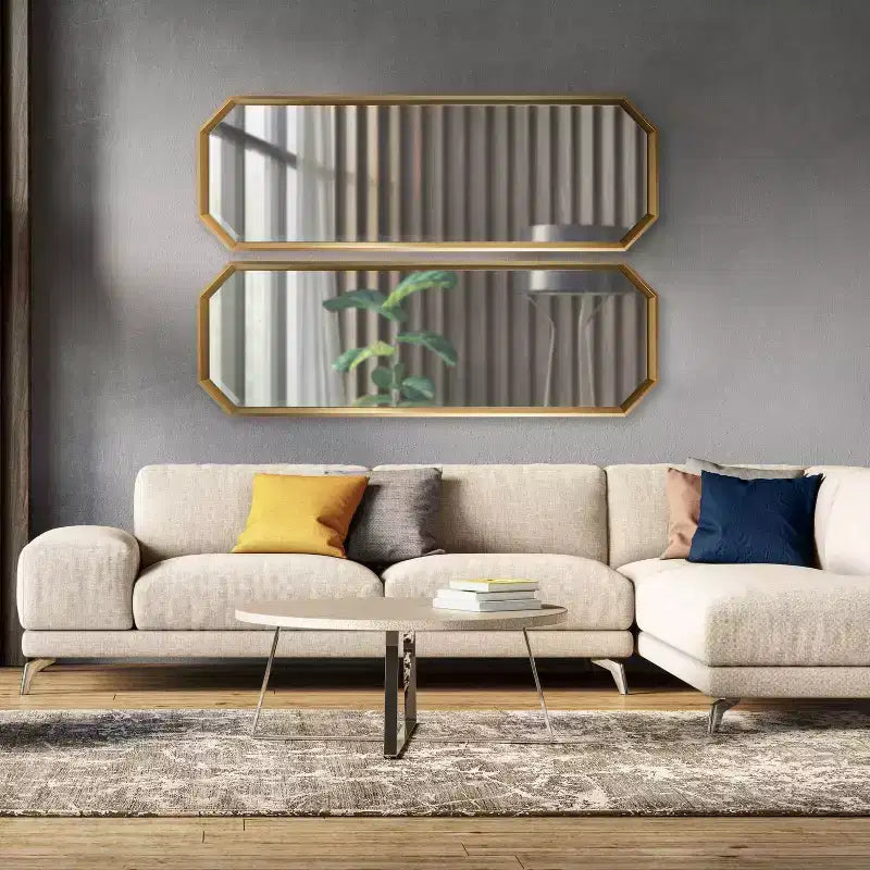 Specchio a parete intero Calder da 17.5 x 49.5 - Kate & Laurel All Things Decor