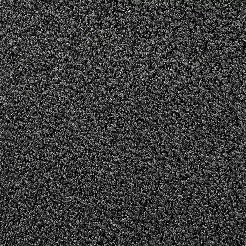 Sgabello Pouf Accent Completamente Imbottito in Bouclé