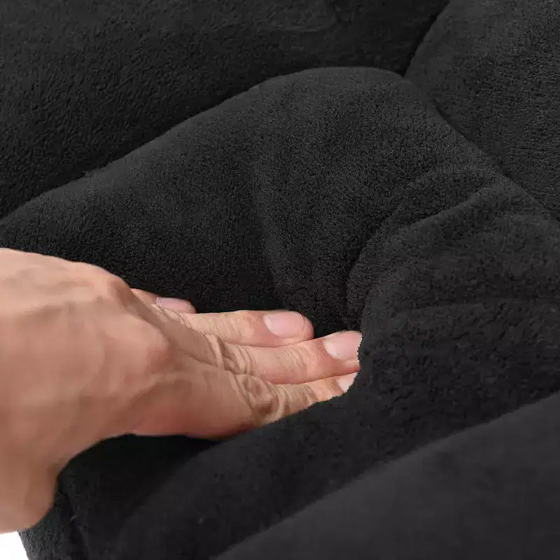 Sedia da pavimento regolabile in 14 posizioni con seduta imbottita, poltrona pieghevole "Lazy Sofa"