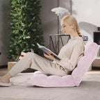 Sedia da pavimento regolabile in 14 posizioni con seduta imbottita, poltrona pieghevole "Lazy Sofa"