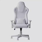 Sedia da gaming in velluto con memory foam e supporto lombare regolabile
