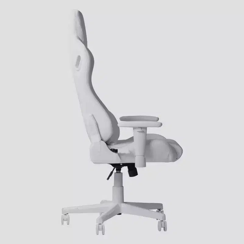 Sedia da gaming in velluto con memory foam e supporto lombare regolabile