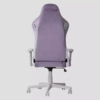 Sedia da gaming in velluto con memory foam e supporto lombare regolabile