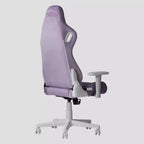 Sedia da gaming in velluto con memory foam e supporto lombare regolabile