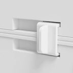 Armadio Guardaroba Portatile con Ripiani a Cubo, Aste Appendiabiti e Ante Magnetiche – Bianco