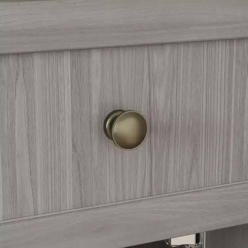 Mobile buffet credenza a 3 cassetti largo 61,2" grigio
