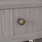 Mobile buffet credenza a 3 cassetti largo 61,2" grigio